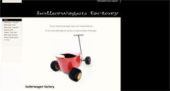 Desktop Screenshot of bollerwagen-factory.de